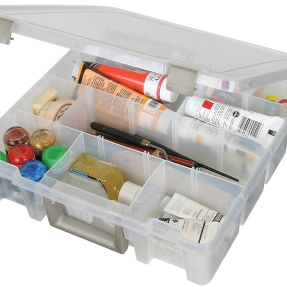 Artbin 9007AB Super Satchel with Removable Dividers, Portable Art & Craft Organi - Picture 4 of 5